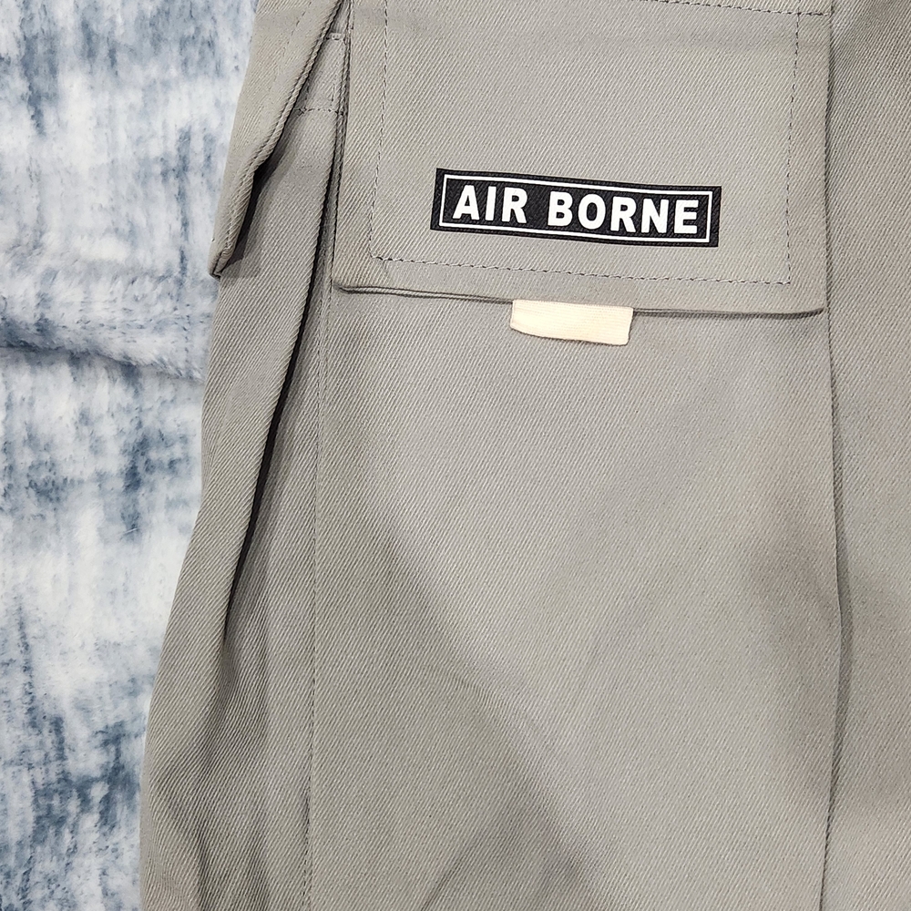 Men's Gray Cargo Jogger Pants by - Picture 3 of 3